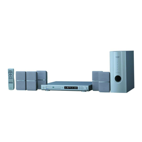 Sharp HT-CN400DVH User manual