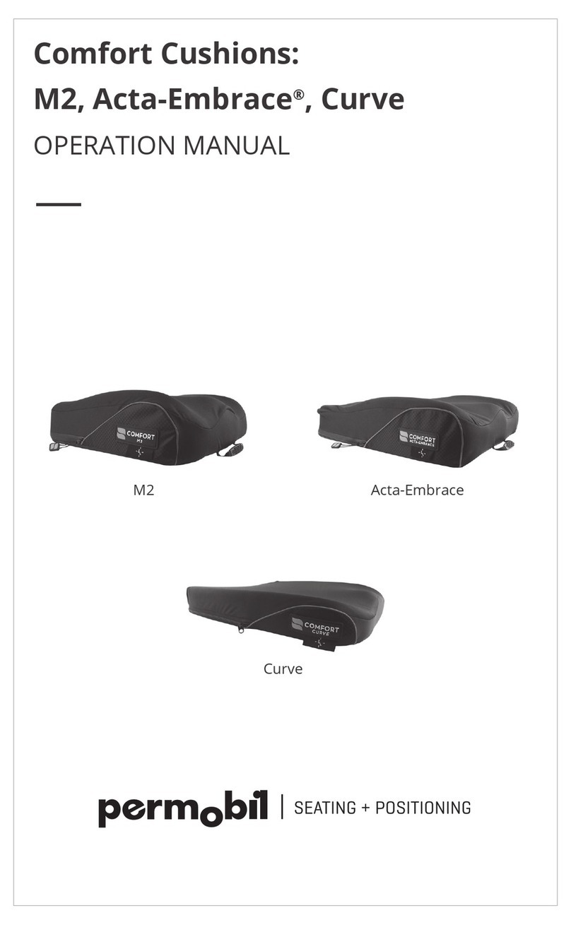 Permobil Comfort M2 BodiLink LPTS User manual