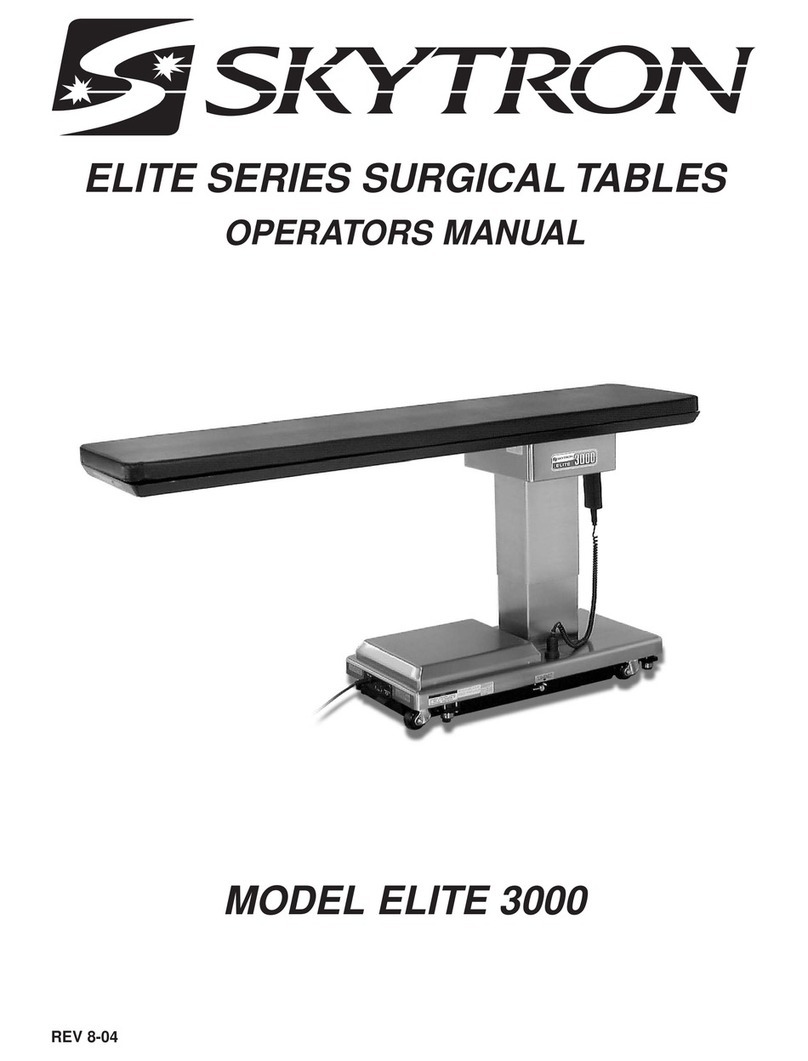 Skytron ELITE 3000 User manual
