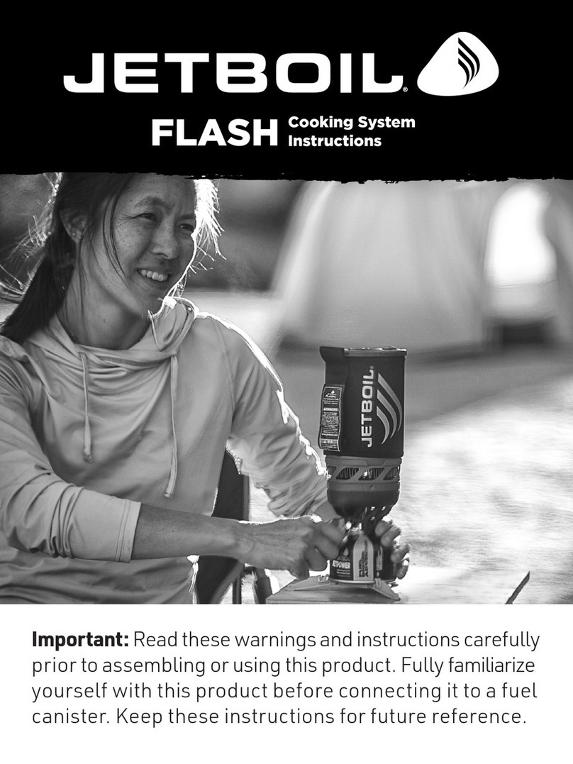 Jetboil FLASH User manual