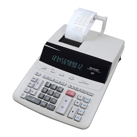 Sharp CS-2635RH Operation manual