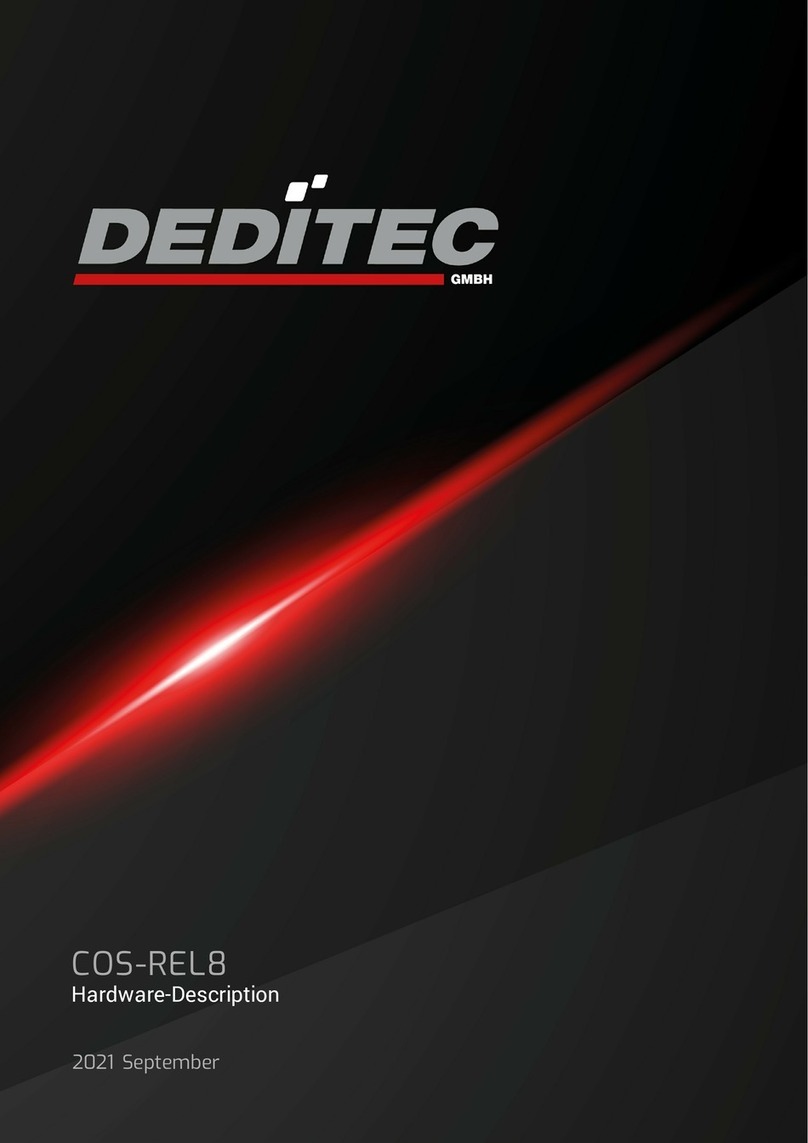 Deditec COS Series Hardware description Deditec COS Series Hardware description