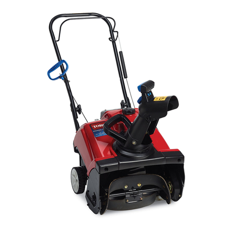 Toro Power Clear 518 quick start guide