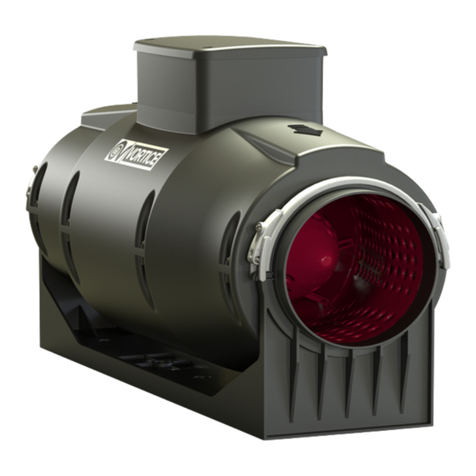 Vortice LINEO 100 QUIET User manual