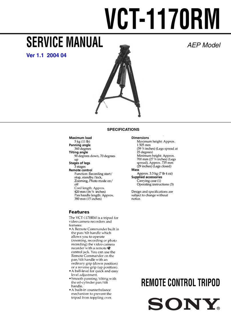 Sony VCT-1170RM User manual