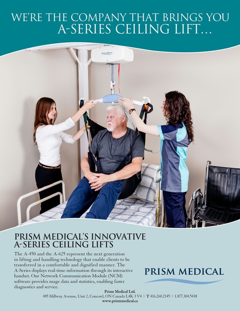 Prism Medical A Series quick start guide
