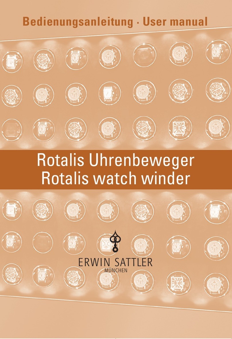 Erwin Sattler Rotalis 3 user manual