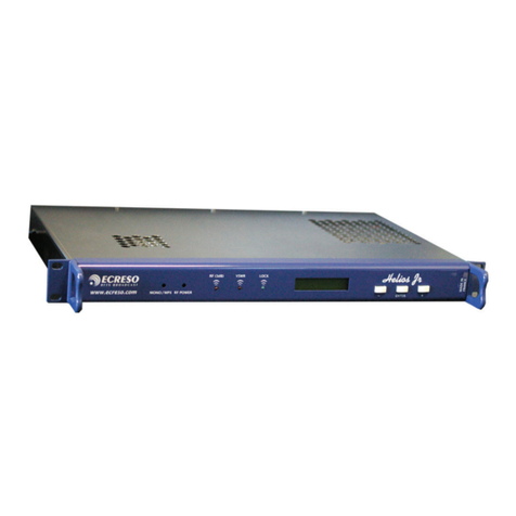 Ecreso HELIOS JUNIOR User manual