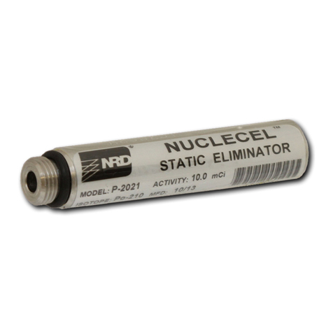 NRD Staticmaster P-2021 Series User manual