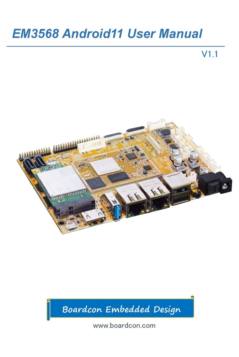 Boardcon Embedded Design EM3568 user manual Boardcon Embedded Design EM3568 user manual