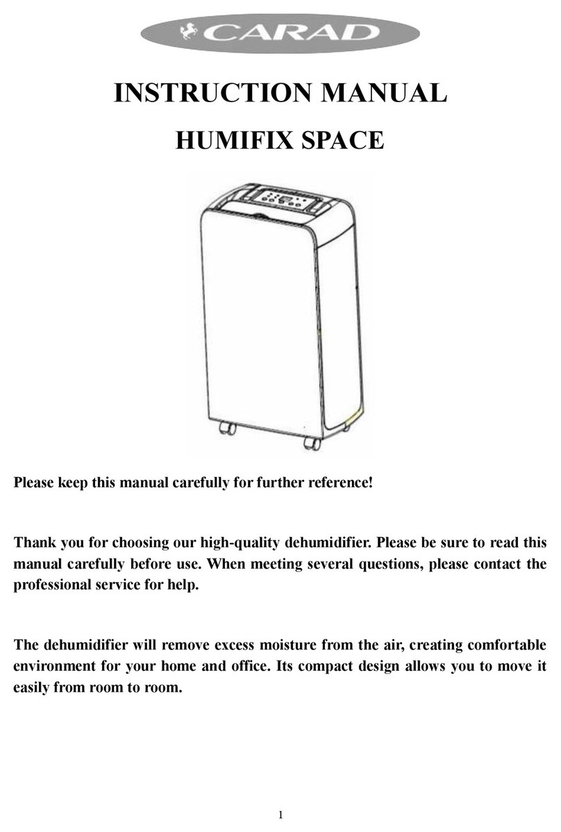 Carad HUMIFIX SPACE OL12-009B instruction manual