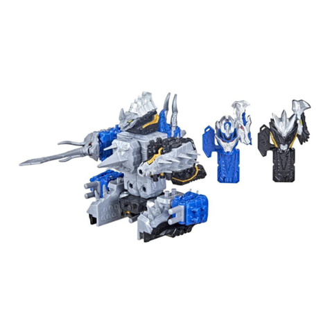 Hasbro Power Rangers Dino Fury Zord Link quick start guide Hasbro Power Rangers Dino Fury Zord Link quick start guide