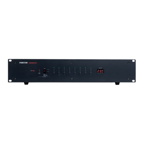 FONESTAR PD-708 User manual
