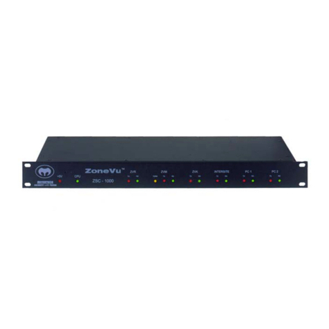 ZoneVu ZSC-1000 user manual