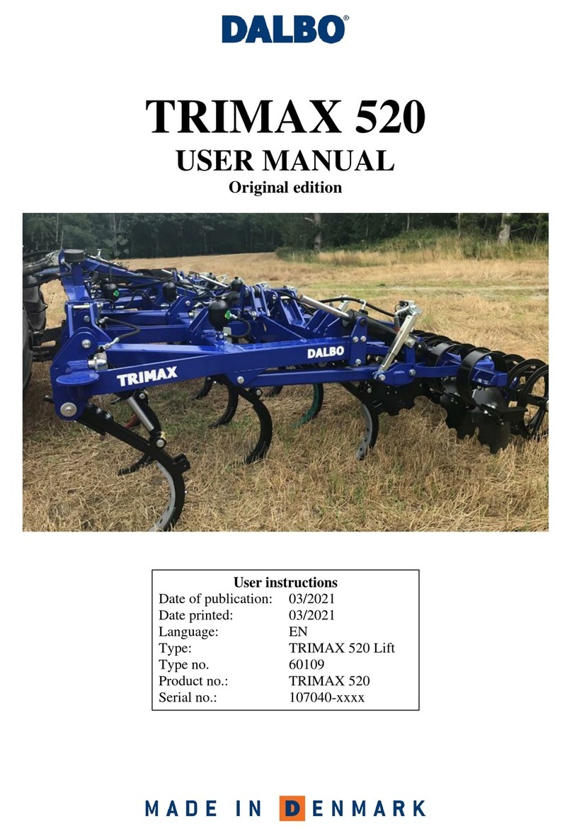 DALBO TRIMAX 520 user manual