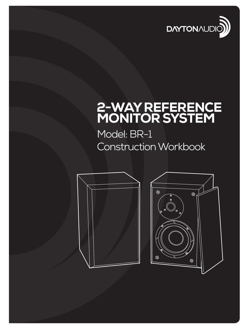 DaytonAudio BR-1 Construction workbook
