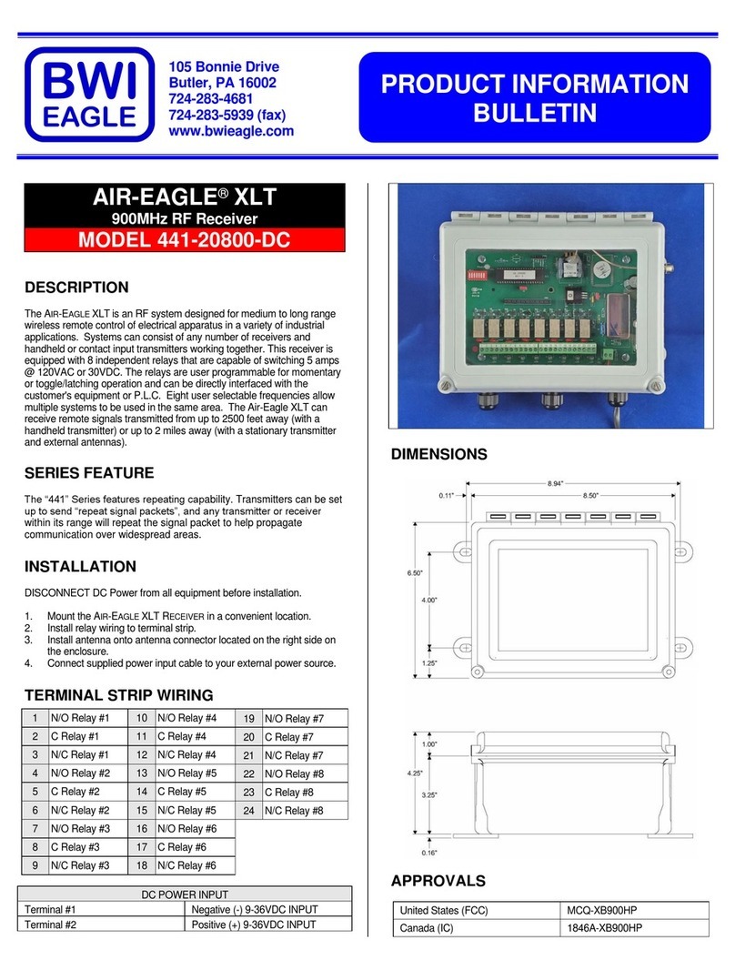 BWI Eagle AIR-EAGLE XLT Manual