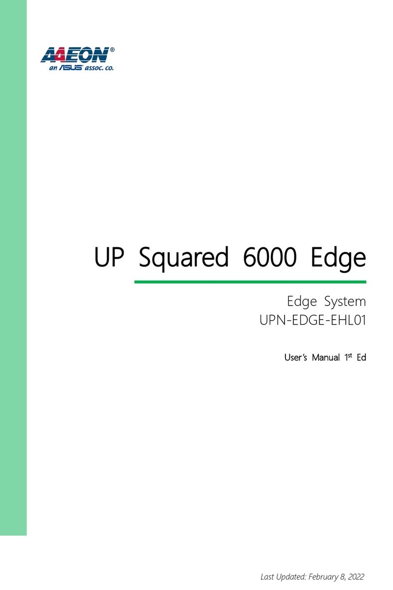 Aaeon UPN-EDGE-EHL01 User manual