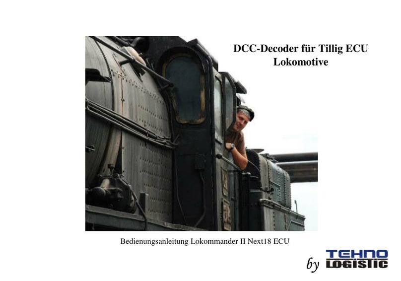 Tehnologistic Train-O-Matic Lokommander II Next18 ECU user manual
