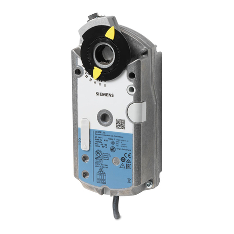 Siemens OpenAir GEB 131.1E quick start guide