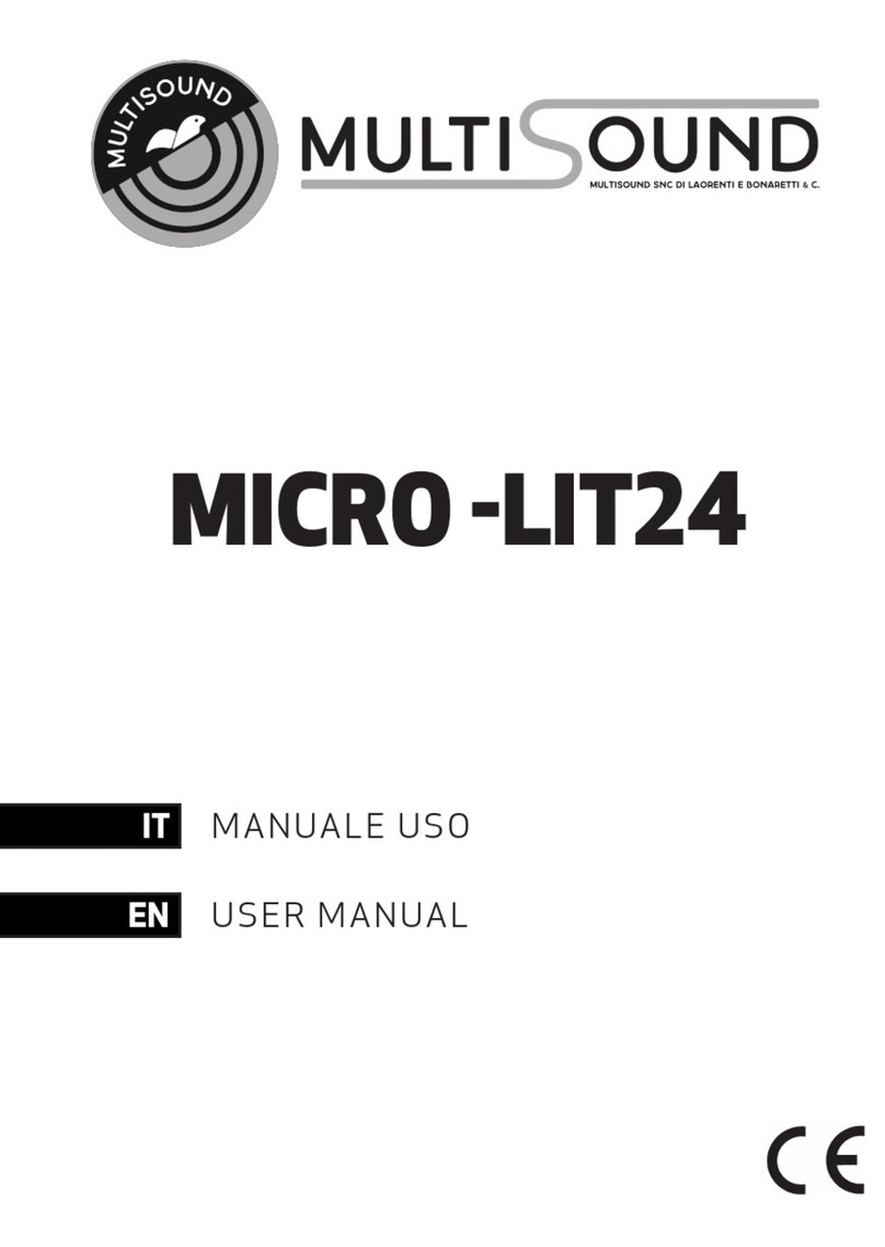 MultiSound Micro-Lit24 user manual