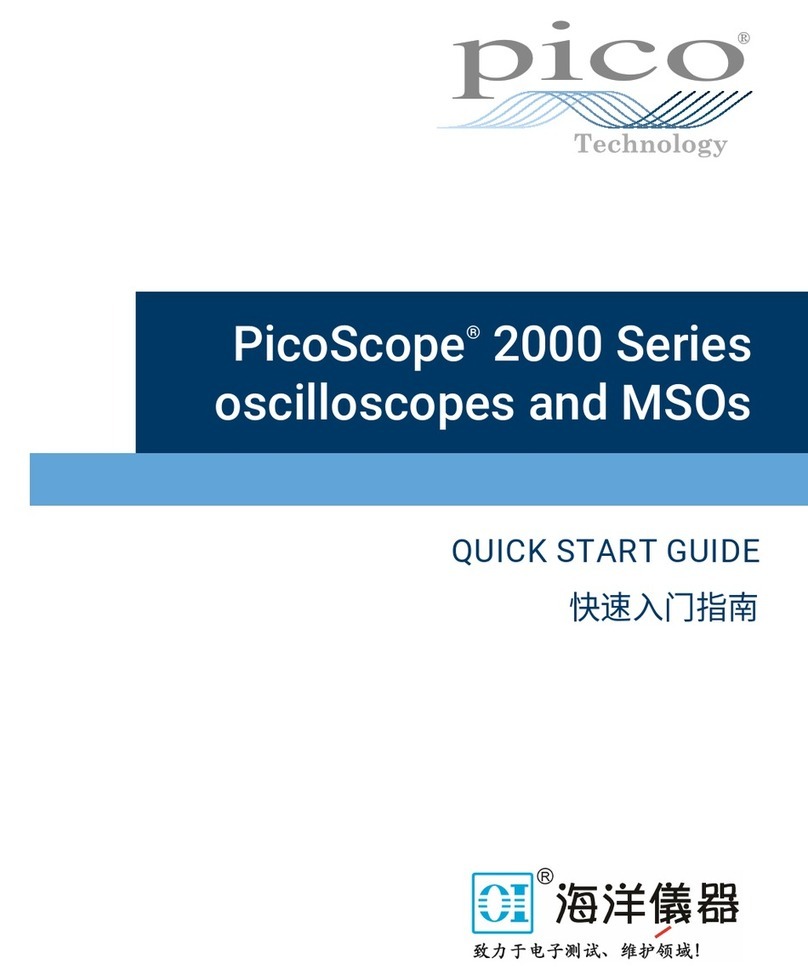 pico Technology PicoScope 2000 Series User manual