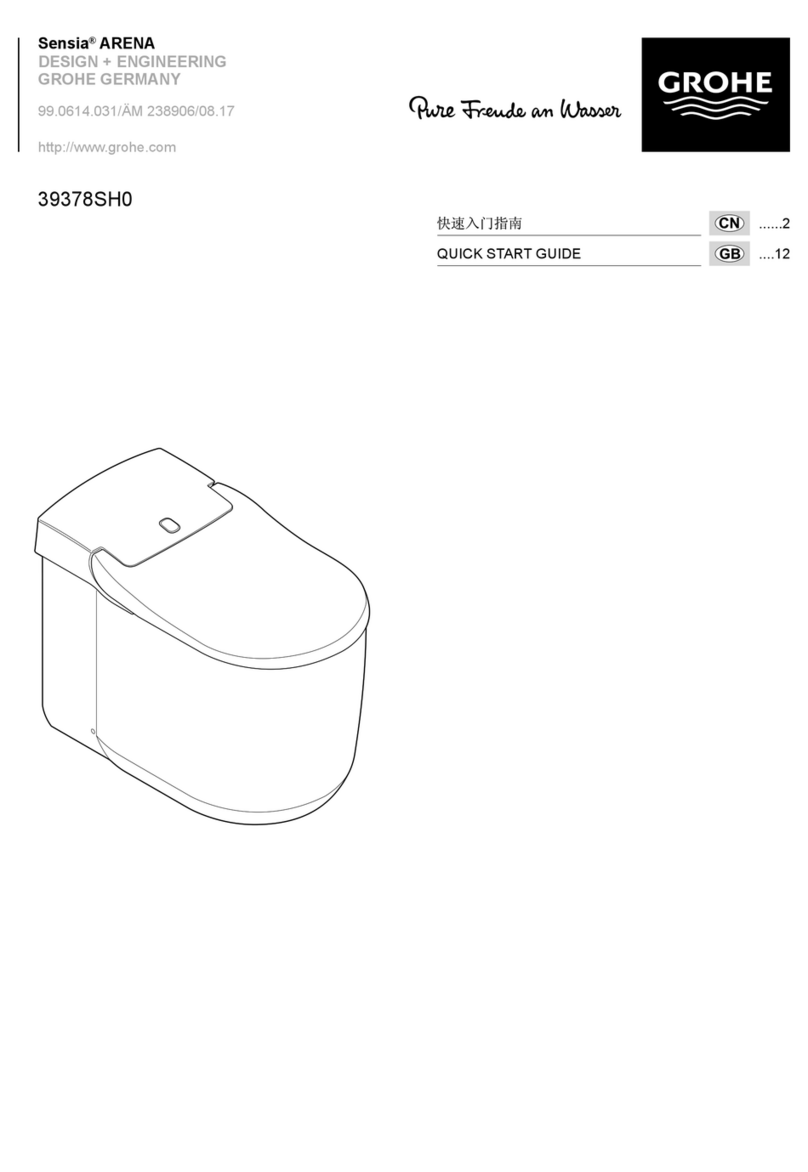 Grohe 39378SH0 quick start guide Grohe 39378SH0 quick start guide