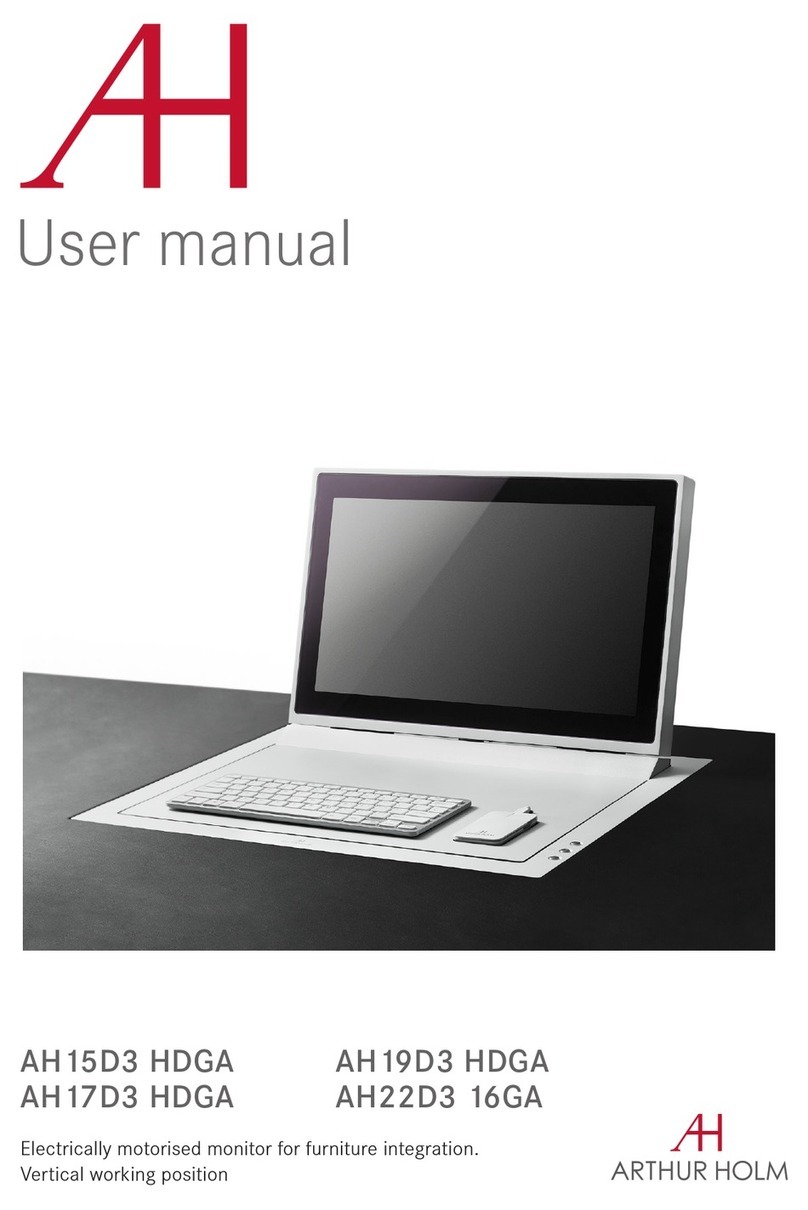 ARTHUR HOLM AH15D3 HDGA User manual