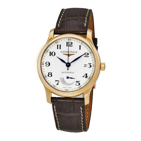 Longines Calibre L693 Instructions for use