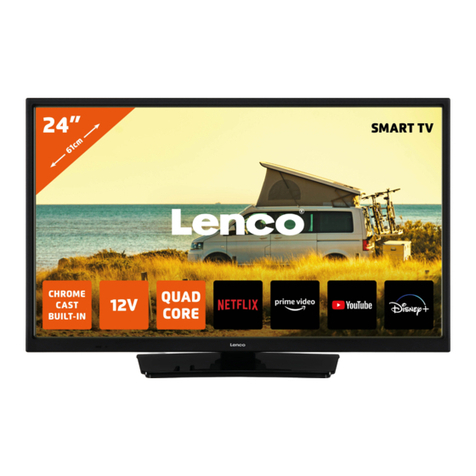 LENCO LED-2463BK quick start guide