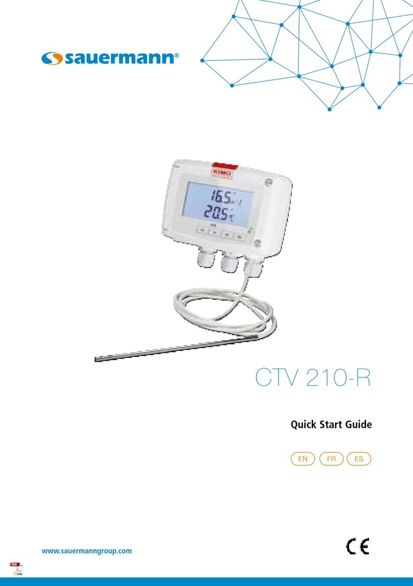 sauermann CTV 210-R User manual