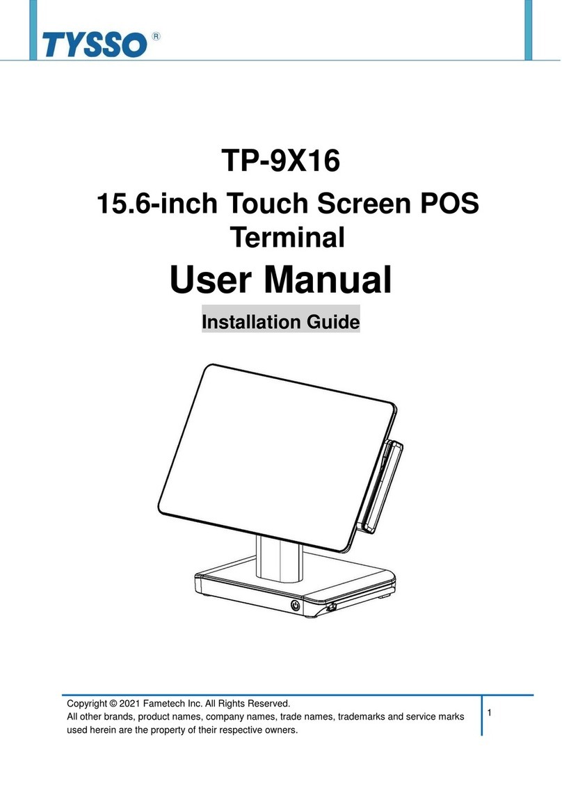 Tysso TP-9X16 User manual