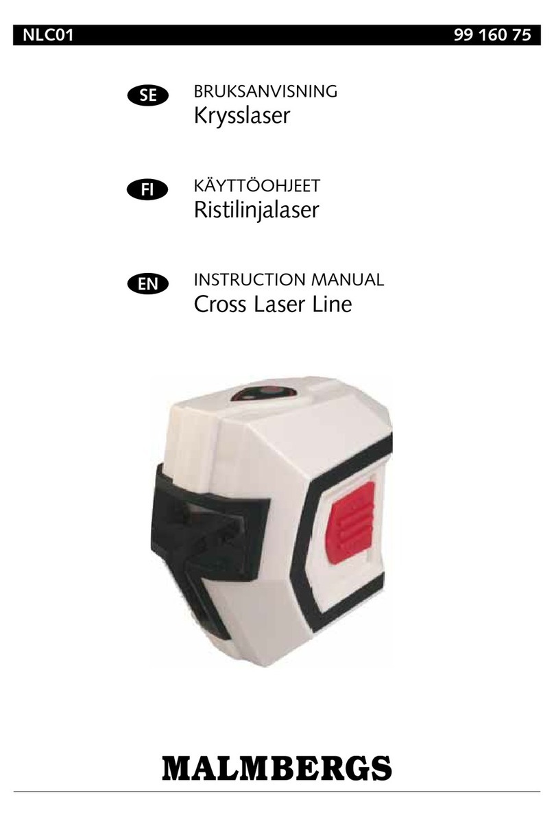 Malmbergs NLC01 instruction manual