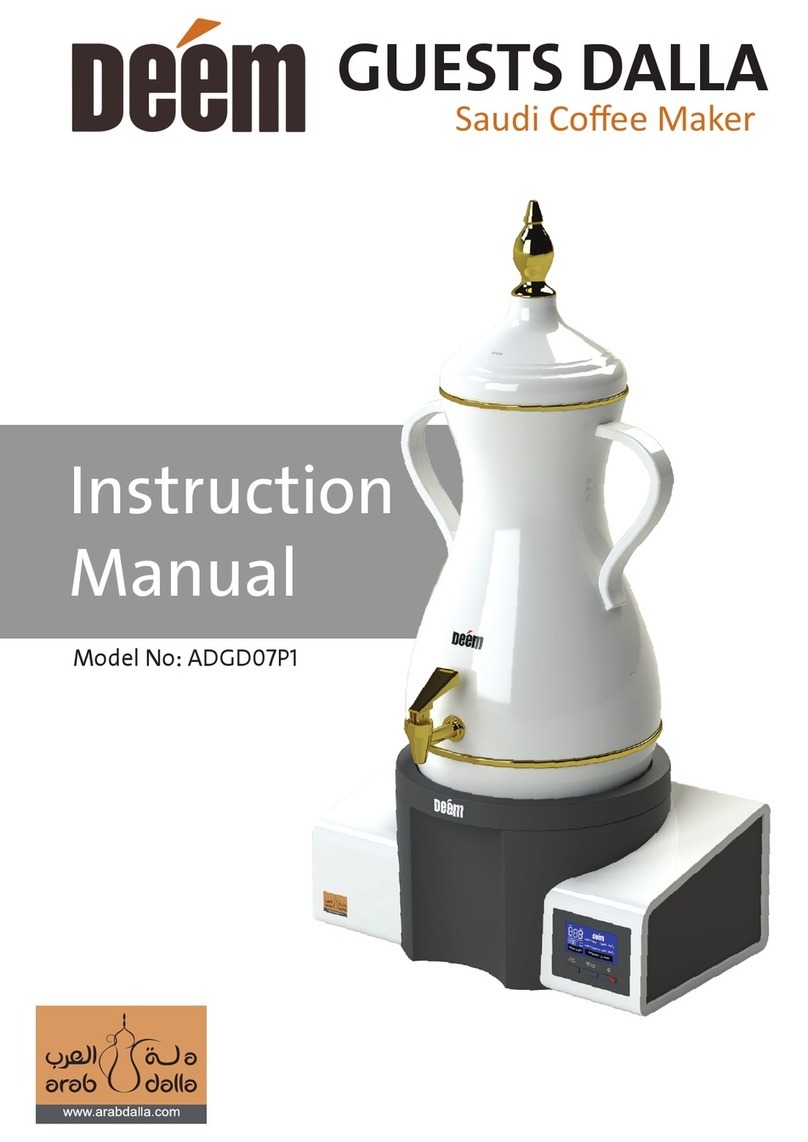 deem GUESTS DALLA ADGD07P1 instruction manual