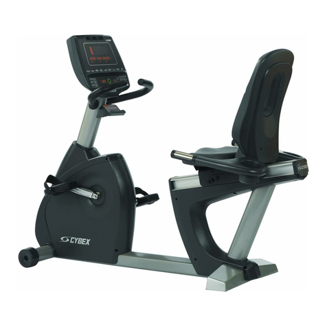 CYBEX 750C owner's manual