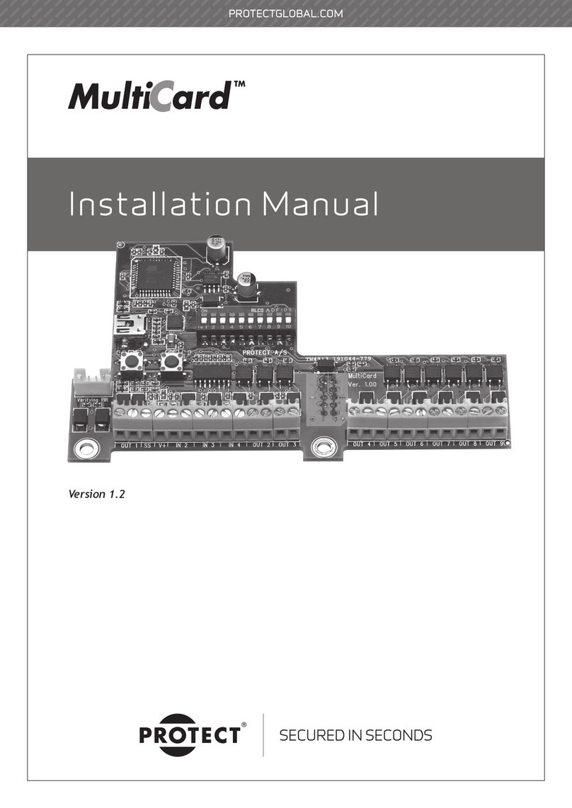 Protect MultiCard installation manual Protect MultiCard installation manual