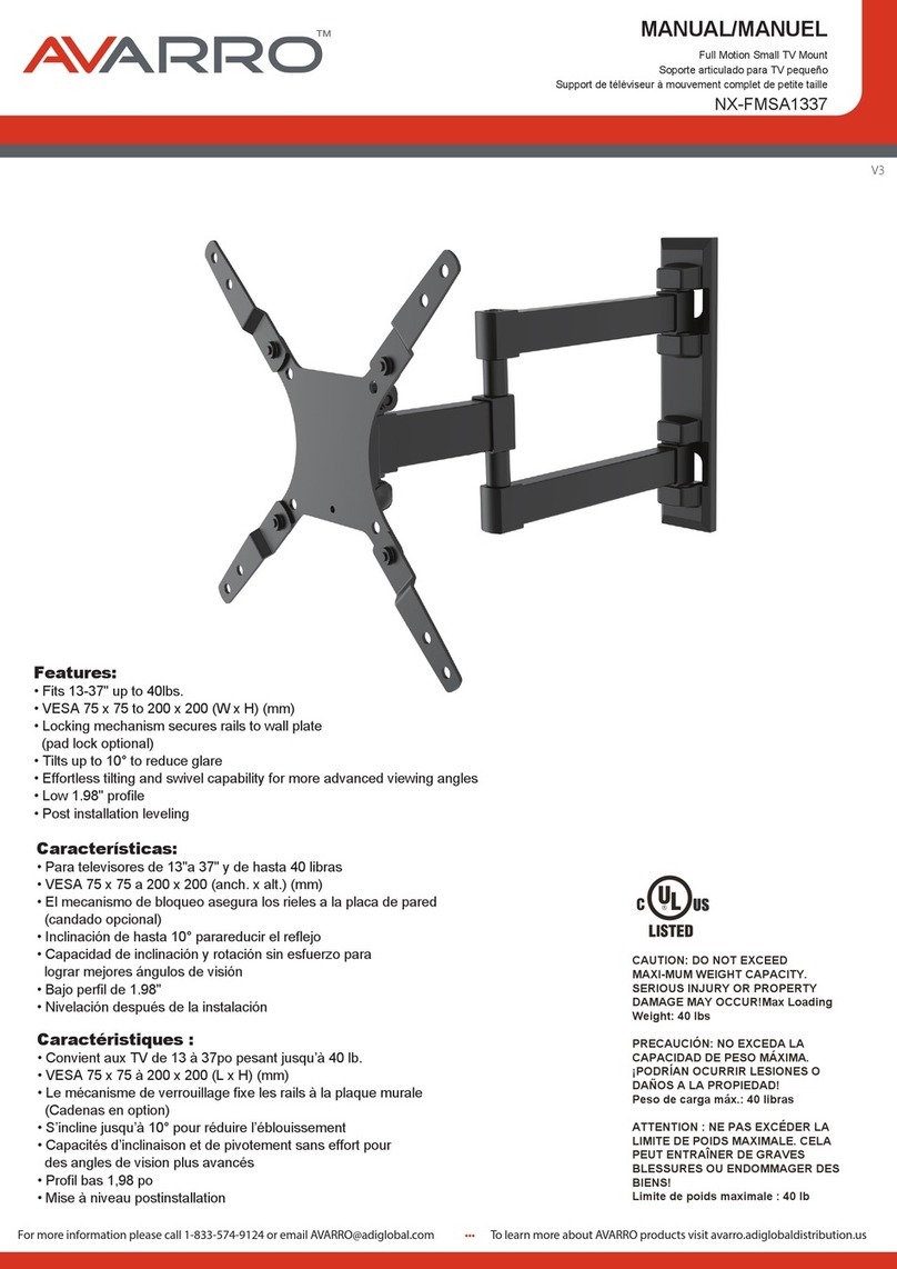 AVARRO NX-FMSA1337 manual