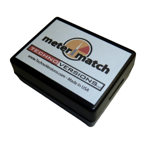 TechnoVersions MeterMatch User manual