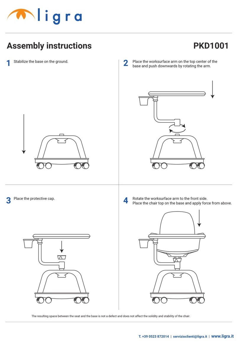 ligra PKD1001 Assembly instructions