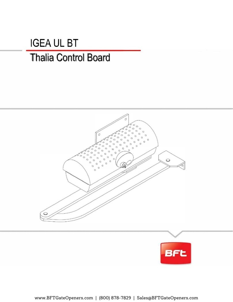 BFT IGEA UL BT User manual