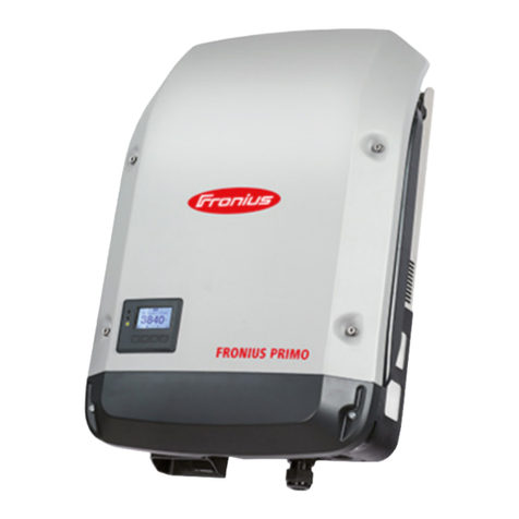 FRO­NIUS Primo 3.0-1 User manual