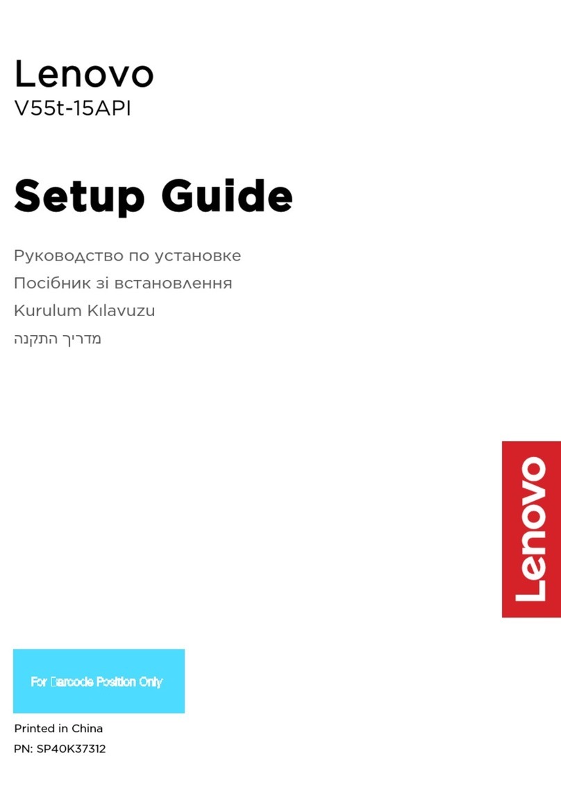 Lenovo V55t-15API User manual