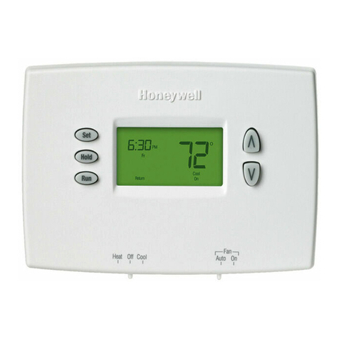 Honeywell RTHL2510C User manual Honeywell RTHL2510C User manual