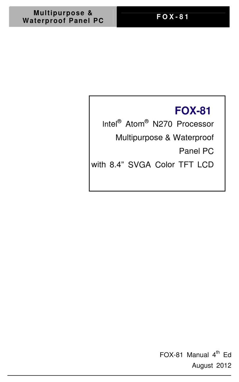 Aaeon FOX-81 User manual