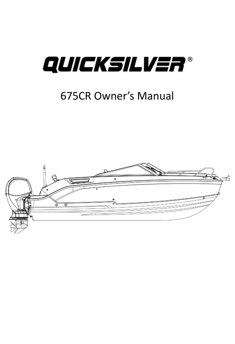 Quicksilver 675CR User manual