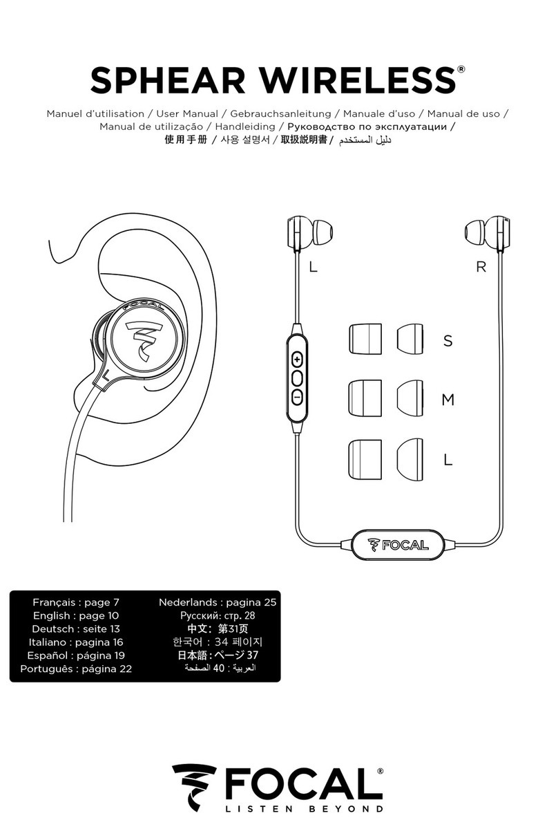 Focal SPHEAR user manual