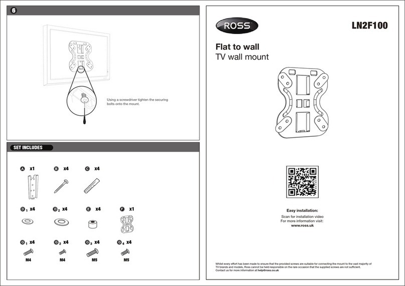 Ross LN2F100 quick start guide