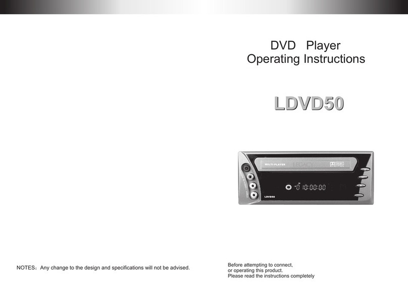 Legacy LDVD50 operating instructions