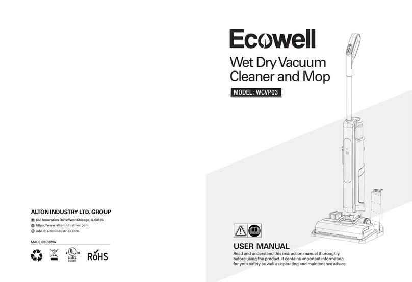Ecowell WCVP03 user manual