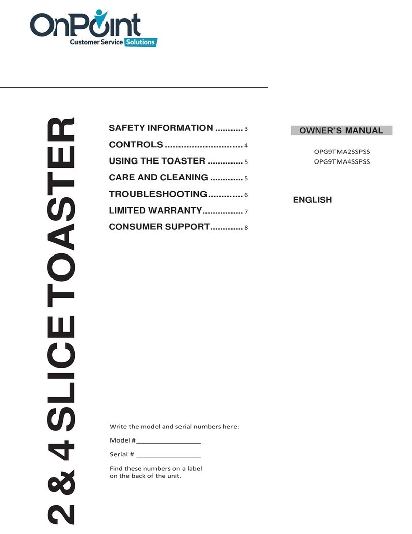 OnPoint OPG9TMA2SSPSS owner's manual